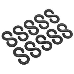 Sealey BSH10 Plastic Chain S-Hook - Pack of 10 - BSH10 - Sealey Tools UK - Trade Counter Direct