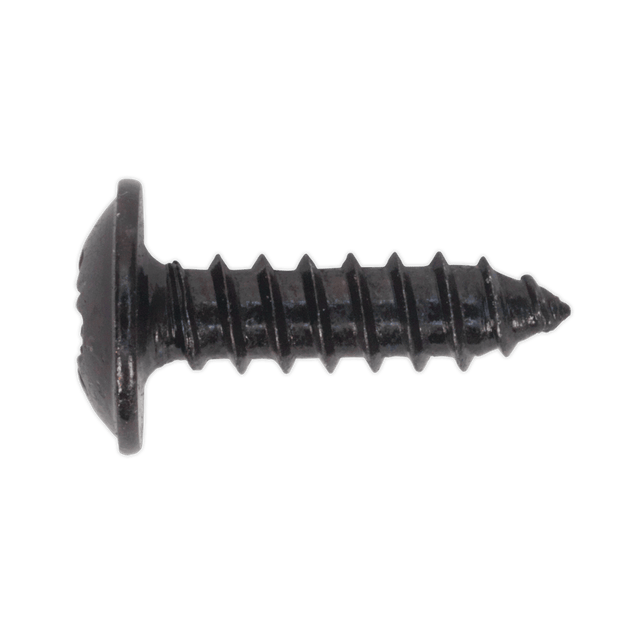 Sealey BST3513 Self Tapping Screw 3.5 x 13mm Flanged Head Black Pozi Pack of 100 - BST3513 - Sealey Tools UK - Trade Counter Direct