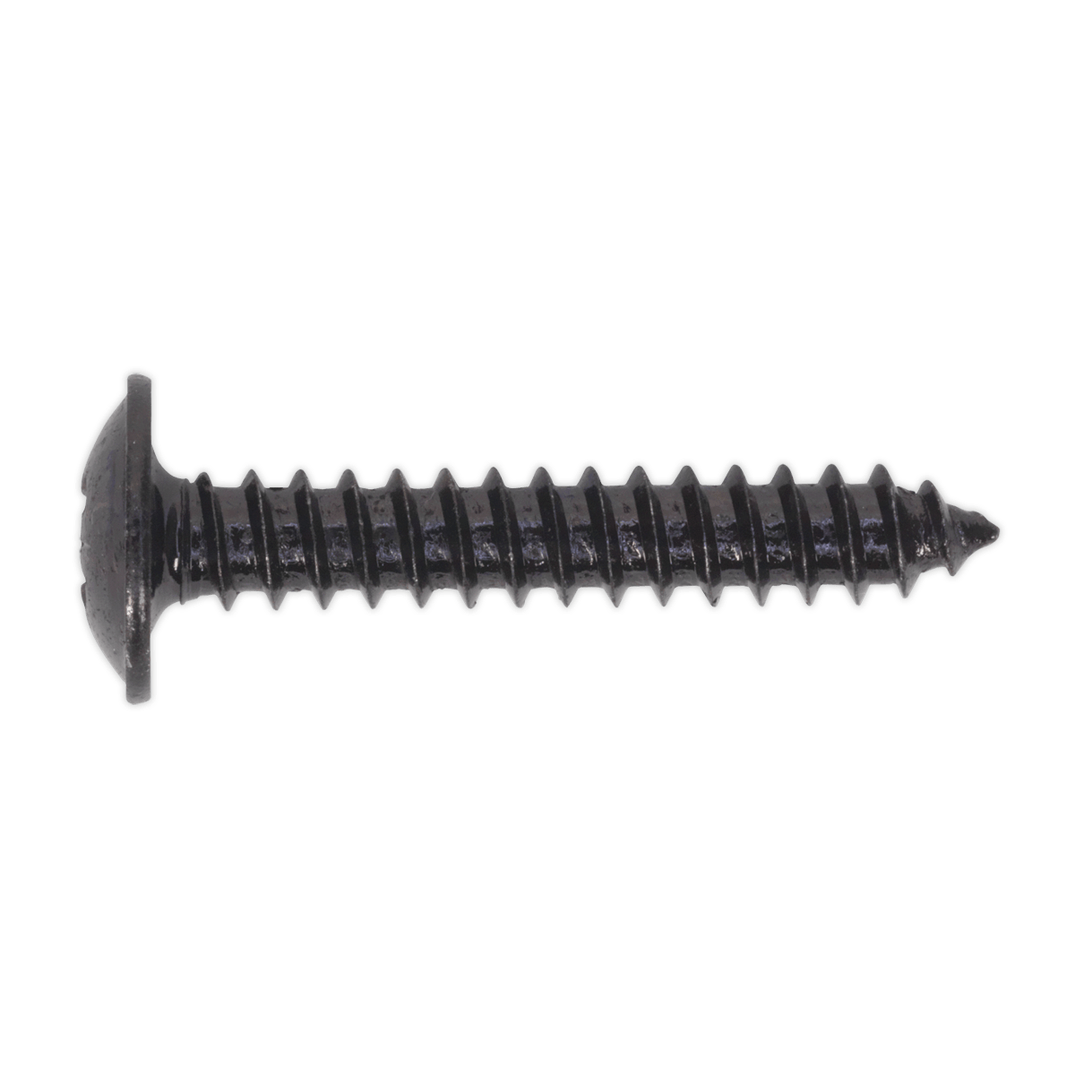 Sealey BST4225 Self Tapping Screw 4.2 x 25mm Flanged Head Black Pozi Pack of 100 - BST4225 - Sealey Tools UK - Trade Counter Direct