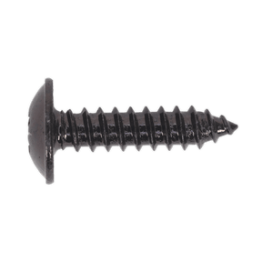Sealey BST4819 Self Tapping Screw 4.8 x 19mm Flanged Head Black Pozi Pack of 100 - BST4819 - Sealey Tools UK - Trade Counter Direct