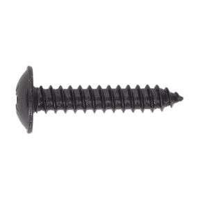 Sealey BST4825 Self Tapping Screw 4.8 x 25mm Flanged Head Black Pozi Pack of 100 - BST4825 - Sealey Tools UK - Trade Counter Direct