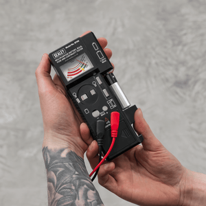 Sealey BT06 Multipurpose Battery, Bulb, Fuse & Continuity Tester - BT06 - Sealey Tools UK - Trade Counter Direct