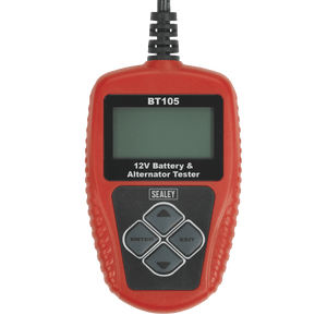 Sealey BT105 Digital Battery & Alternator Tester 12V - BT105 - Sealey Tools UK - Trade Counter Direct