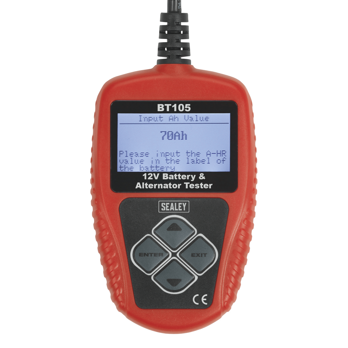 Sealey BT105 Digital Battery & Alternator Tester 12V - BT105 - Sealey Tools UK - Trade Counter Direct