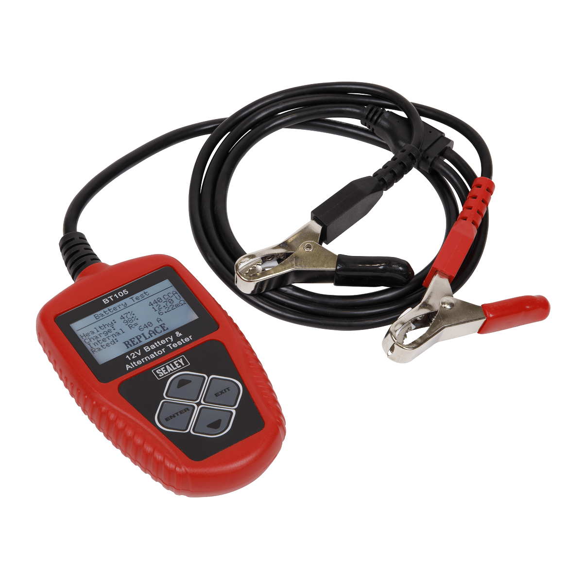 Sealey BT105 Digital Battery & Alternator Tester 12V - BT105 - Sealey Tools UK - Trade Counter Direct