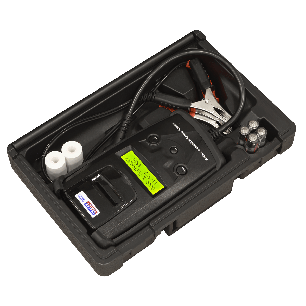 Sealey BT2003 Digital Battery & Alternator Tester with Printer 6/12/24V - BT2003 - Sealey Tools UK - Trade Counter Direct