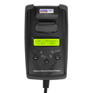 Sealey BT2003 Digital Battery & Alternator Tester with Printer 6/12/24V - BT2003 - Sealey Tools UK - Trade Counter Direct