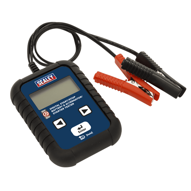 Sealey BT2011 Digital Start/Stop Battery & Alternator/Starter Tester 12/24V - BT2011 - Sealey Tools UK - Trade Counter Direct