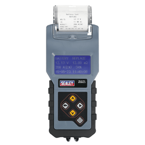 Sealey BT2012 Digital Battery & Alternator/Starter Tester with Printer 12V - BT2012 - Sealey Tools UK - Trade Counter Direct