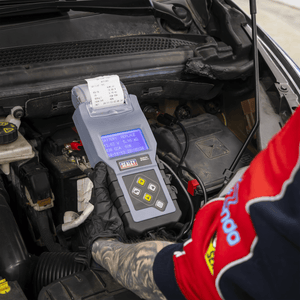 Sealey BT2012 Digital Battery & Alternator/Starter Tester with Printer 12V - BT2012 - Sealey Tools UK - Trade Counter Direct