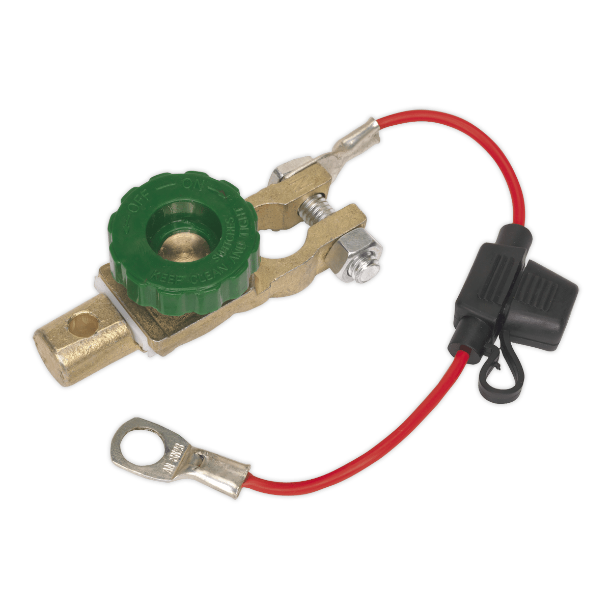 Sealey BTANT1224V Battery Terminal & Fuse Holder 12 - 24V Anti - Theft - BTANT1224V - Sealey Tools UK - Trade Counter Direct