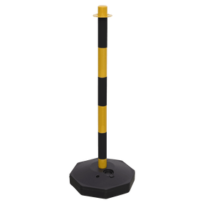 Sealey BYPB01 Post with Base - Black/Yellow - BYPB01 - Sealey Tools UK - Trade Counter Direct