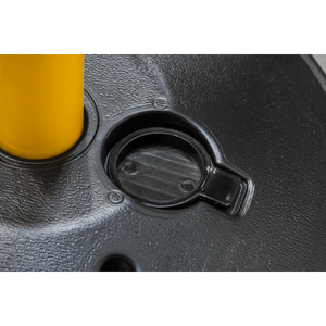 Sealey BYPB01 Post with Base - Black/Yellow - BYPB01 - Sealey Tools UK - Trade Counter Direct