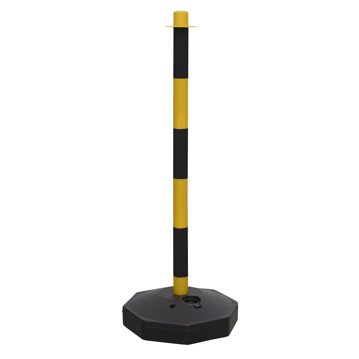 Sealey BYSBKIT Post & Chain Kit 25m - Black/Yellow - BYSBKIT - Sealey Tools UK - Trade Counter Direct