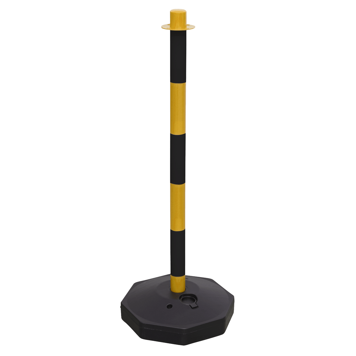 Sealey BYSBKIT Post & Chain Kit 25m - Black/Yellow - BYSBKIT - Sealey Tools UK - Trade Counter Direct