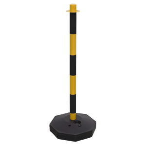 Sealey BYSBKIT Post & Chain Kit 25m - Black/Yellow - BYSBKIT - Sealey Tools UK - Trade Counter Direct