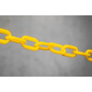 Sealey BYSBKIT Post & Chain Kit 25m - Black/Yellow - BYSBKIT - Sealey Tools UK - Trade Counter Direct