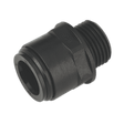 Sealey CAS15SA Straight Adaptor 15mm 1/2"BSP Pack of 2 (John Guest Speedfit® - PM011514E) - CAS15SA - Sealey Tools UK - Trade Counter Direct