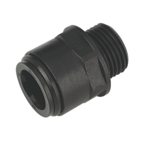 Sealey CAS15SA Straight Adaptor 15mm 1/2"BSP Pack of 2 (John Guest Speedfit® - PM011514E) - CAS15SA - Sealey Tools UK - Trade Counter Direct