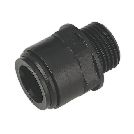 Sealey CAS15SA Straight Adaptor 15mm 1/2"BSP Pack of 2 (John Guest Speedfit® - PM011514E) - CAS15SA - Sealey Tools UK - Trade Counter Direct