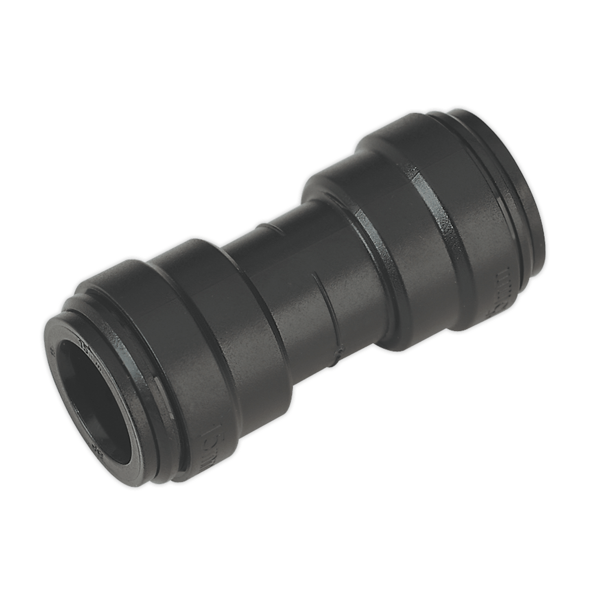 Sealey CAS15SC Straight Connector Ø15mm Pack of 5 (John Guest Speedfit® - PM0415E) - CAS15SC - Sealey Tools UK - Trade Counter Direct