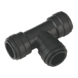Sealey CAS22ET Equal Tee Ø22mm Pack of 5 (John Guest Speedfit® - PM0222E) - CAS22ET - Sealey Tools UK - Trade Counter Direct