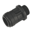 Sealey CAS22SA Straight Adaptor 22mm 3/4"BSP Pack of 2 (John Guest Speedfit® - PM012216E) - CAS22SA - Sealey Tools UK - Trade Counter Direct