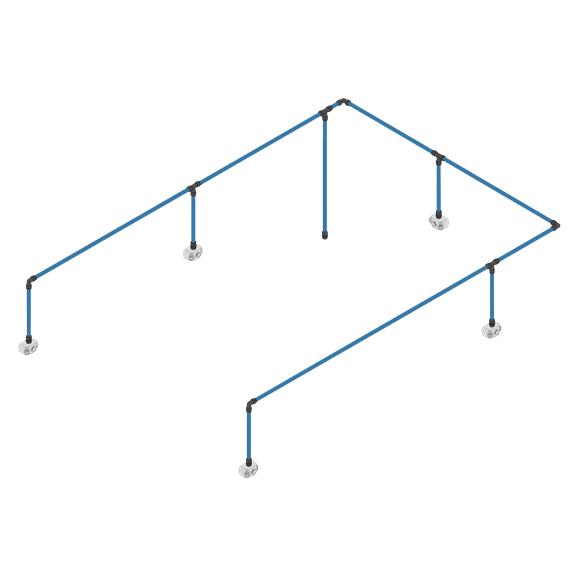 Sealey CASKIT5 Speedfit® 36m 5 - Drop Air Supply System Kit - CASKIT5 - Sealey Tools UK - Trade Counter Direct