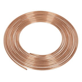Sealey CBP002 Brake Pipe Copper Tubing 22 Gauge 3/16" x 25ft BS EN 12449 C106 - CBP002 - Sealey Tools UK - Trade Counter Direct
