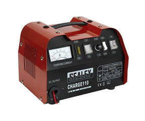 Sealey CHARGE110 Battery Charger 14Amp 12/24V 230V - Chargers - SLY-17404 - Sealey Tools UK - Trade Counter Direct