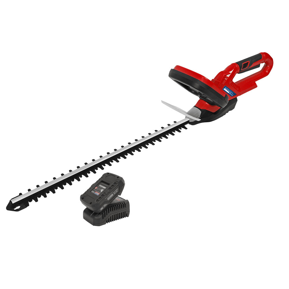 Sealey CHT20VCOMBO2 Hedge Trimmer Cordless 20V with 2Ah Battery & Charger - CHT20VCOMBO2 - Sealey Tools UK - Trade Counter Direct