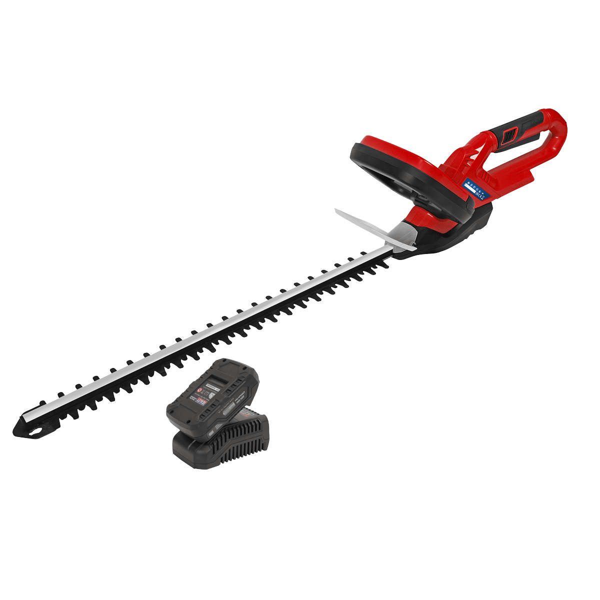 Sealey CHT20VCOMBO2 Hedge Trimmer Cordless 20V with 2Ah Battery & Charger - CHT20VCOMBO2 - Sealey Tools UK - Trade Counter Direct