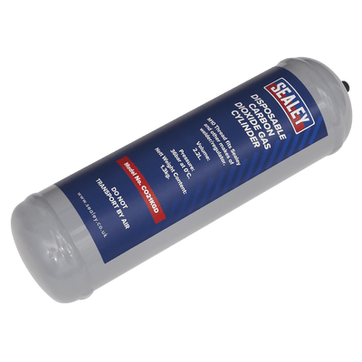Sealey CO21KGD Disposable Carbon Dioxide Gas Cylinder 1.3kg - CO21KGD - Sealey Tools UK - Trade Counter Direct