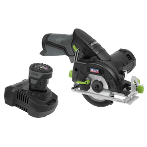 Sealey CP108VCS Cordless Circular Saw Kit 10.8V 2Ah SV10.8 Series Ø85mm - CP108VCS - Sealey Tools UK - Trade Counter Direct