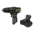 Sealey CP108VDD Cordless Hammer Drill/Driver Ø10mm 10.8V 2Ah - CP108VDD - Sealey Tools UK - Trade Counter Direct