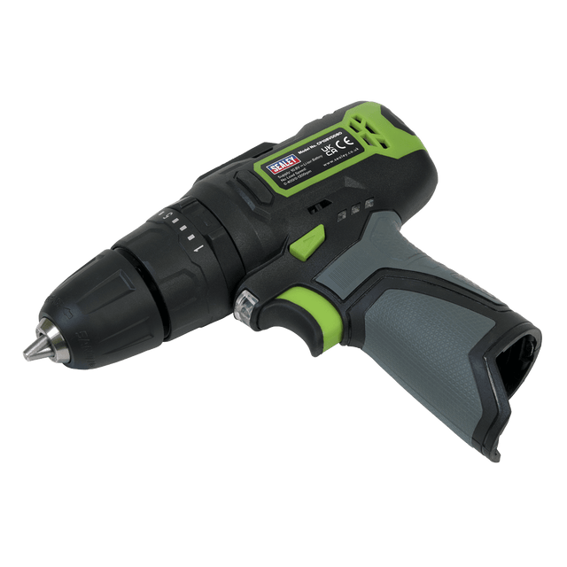 Sealey CP108VDDBO Cordless Hammer Drill/Driver Ø10mm 10.8V - Body Only - CP108VDDBO - Sealey Tools UK - Trade Counter Direct