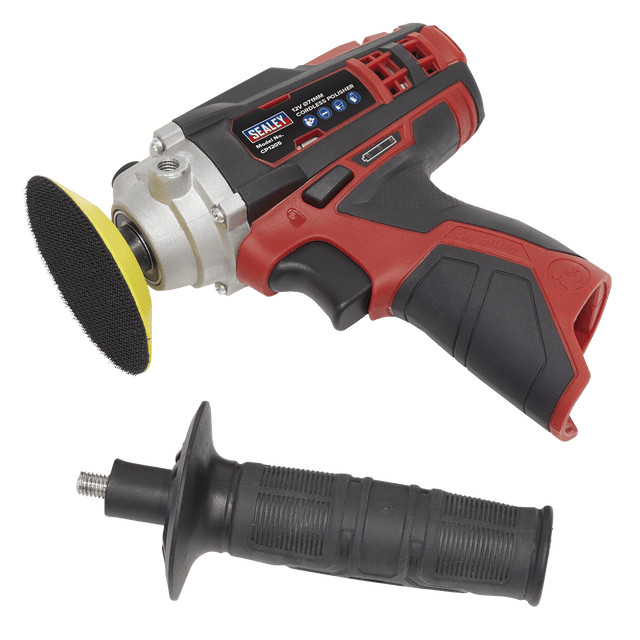 Sealey CP1205 Cordless Polisher Ø71mm 12V Lithium - ion - Body Only - CP1205 - Sealey Tools UK - Trade Counter Direct