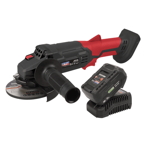 Sealey CP20VAGBKIT1 Cordless Angle Grinder Kit Ø115mm 20V 4Ah - CP20VAGBKIT1 - Sealey Tools UK - Trade Counter Direct