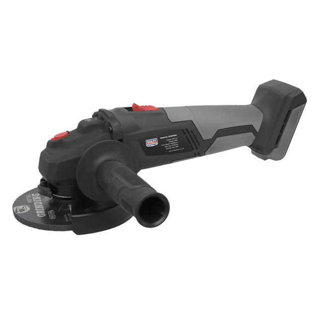 Sealey CP20VAGX Brushless Angle Grinder Ø115mm 20V - Body Only - CP20VAGX - Sealey Tools UK - Trade Counter Direct
