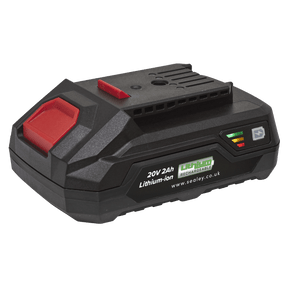 Sealey CP20VBP2 Power Tool Battery 20V 2Ah Lithium - ion for CP20V Series - CP20VBP2 - Sealey Tools UK - Trade Counter Direct