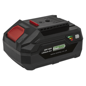 Sealey CP20VBP4 Power Tool Battery 20V 4Ah Lithium - ion for SV20 Series - CP20VBP4 - Sealey Tools UK - Trade Counter Direct
