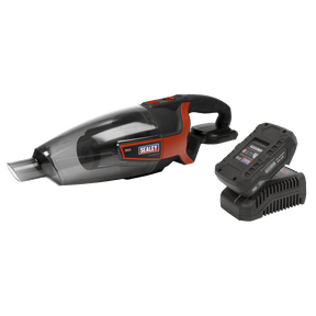 Sealey CP20VCVKIT1 Cordless Handheld Vacuum Cleaner Kit 650ml 20V 2Ah - CP20VCVKIT1 - Sealey Tools UK - Trade Counter Direct