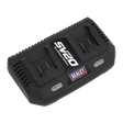 Sealey CP20VMC2 Dual Battery Charger 20V Lithium - ion for SV20 Series - CP20VMC2 - Sealey Tools UK - Trade Counter Direct