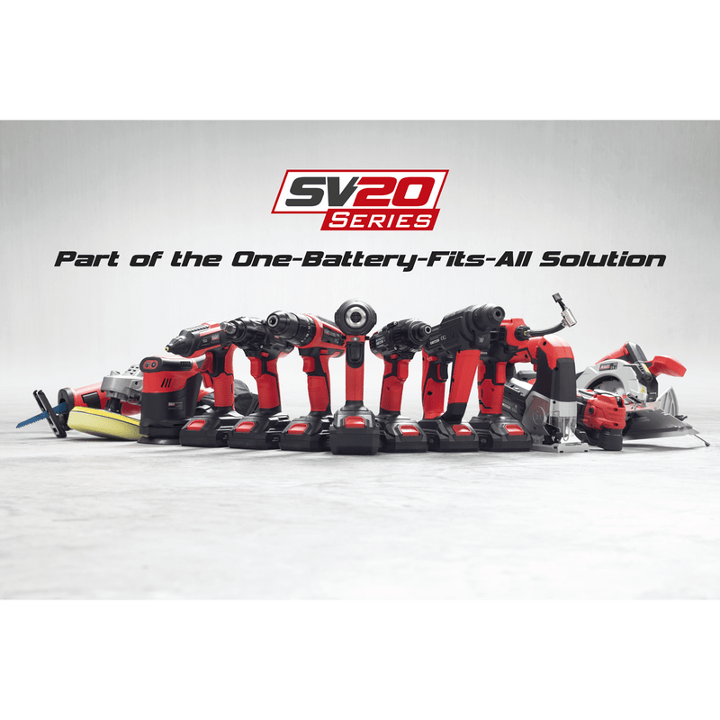 Sealey CP20VNRKIT1 20V 2Ah SV20 Series Brushless Cordless Nut Riveter Kit - CP20VNRKIT1 - Sealey Tools UK - Trade Counter Direct