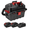 Sealey CP20VWDVKIT Cordless Wet & Dry Vacuum Kit 2 Batteries - 20V 4Ah SV20 Series - CP20VWDVKIT - Sealey Tools UK - Trade Counter Direct