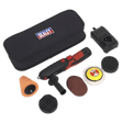 Sealey CP2812V Cordless Mini Sander/Polisher Kit Ø75mm 12V Lithium - ion - CP2812V - Sealey Tools UK - Trade Counter Direct