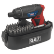 Sealey CP36S Cordless Screwdriver Set 53pc 3.6V Lithium - ion - CP36S - Sealey Tools UK - Trade Counter Direct