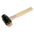 Sealey CRF35 Copper/Rawhide Faced Hammer 3.5lb Hickory Shaft - CRF35 - Sealey Tools UK - Trade Counter Direct