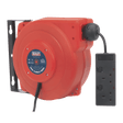 Sealey CRM10 Cable Reel System Retractable 10m 2 x 230V Socket - CRM10 - Sealey Tools UK - Trade Counter Direct