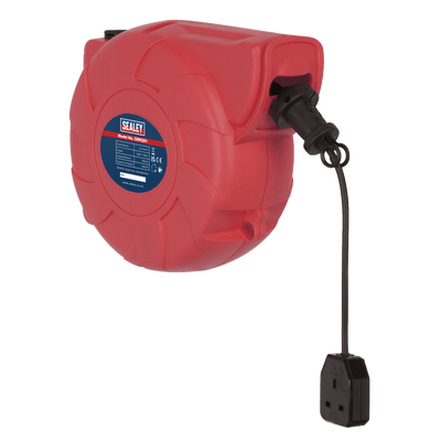 Sealey CRM251 Cable Reel System Retractable 25m 1 x 230V Socket - CRM251 - Sealey Tools UK - Trade Counter Direct